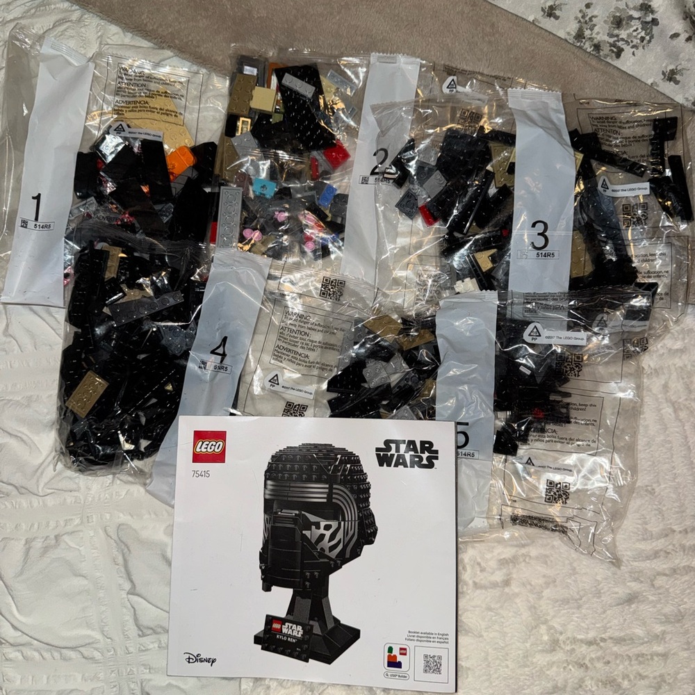 Kylo Ren Lego helmet